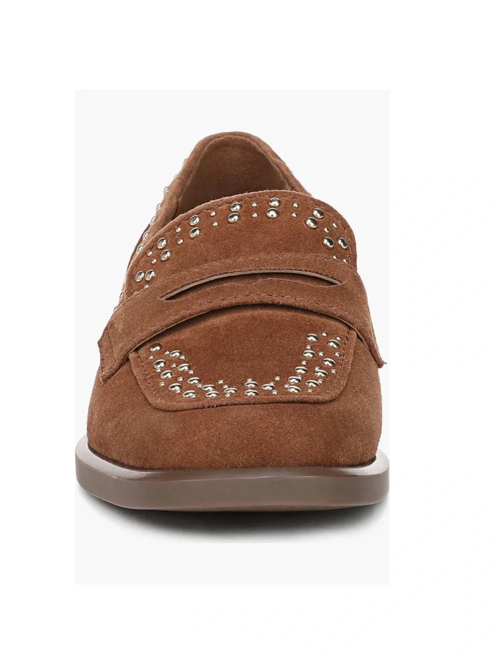 27 EDIT Naturalizer Haven 2 Penny Loafers Dark Chestnut Suede Women’s 8